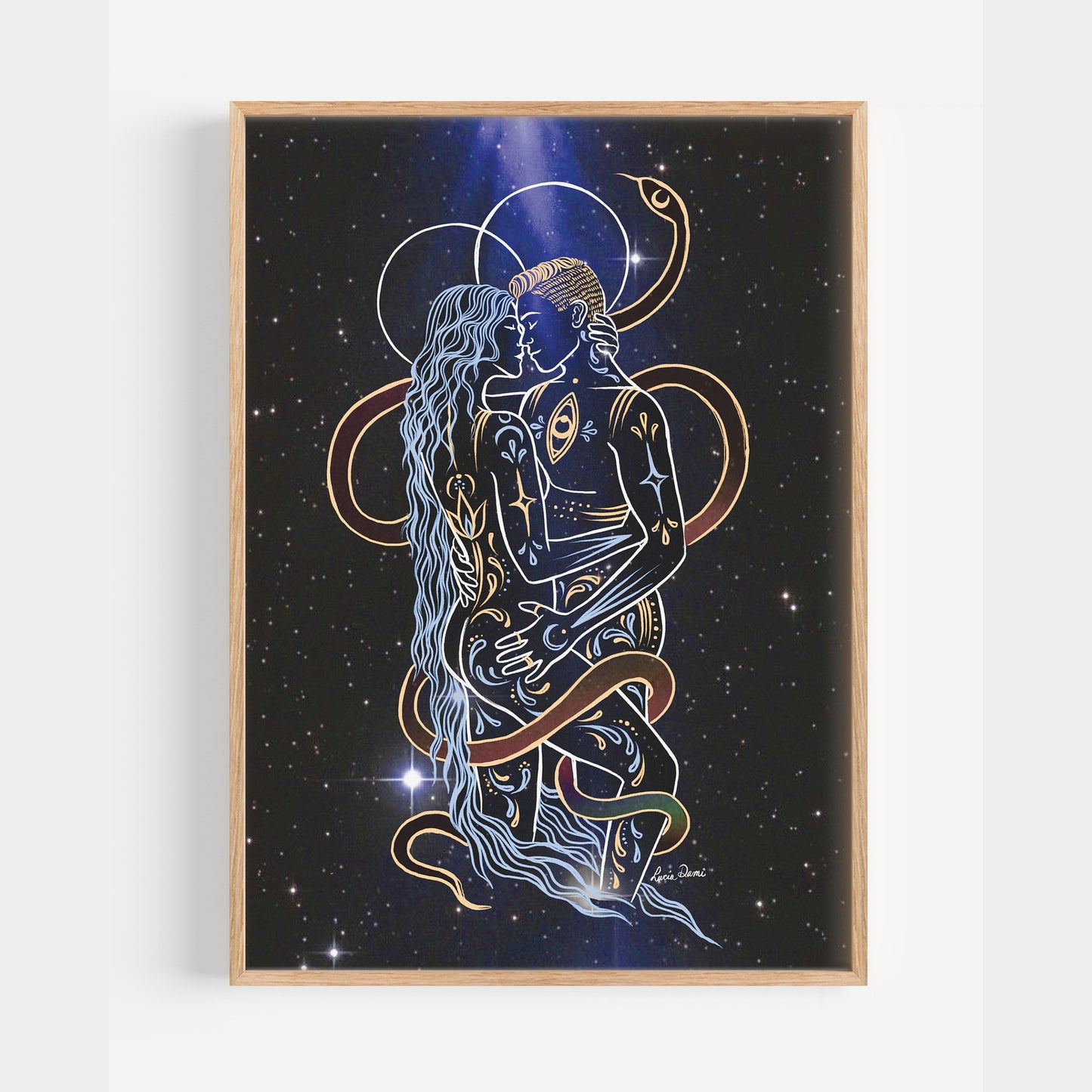 Soulmate Print | Spiritual Decor | Boho Wall Art