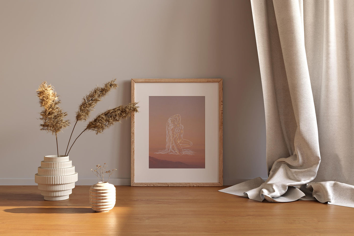 Rebirth Goddess Print |  Spiritual Decor | Divine Feminine Art