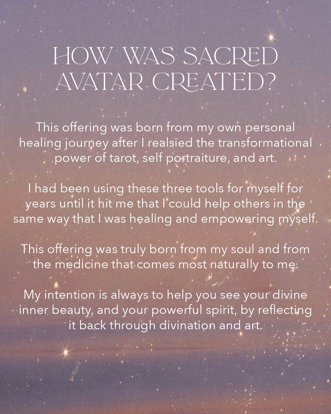 Sacred Avatar
