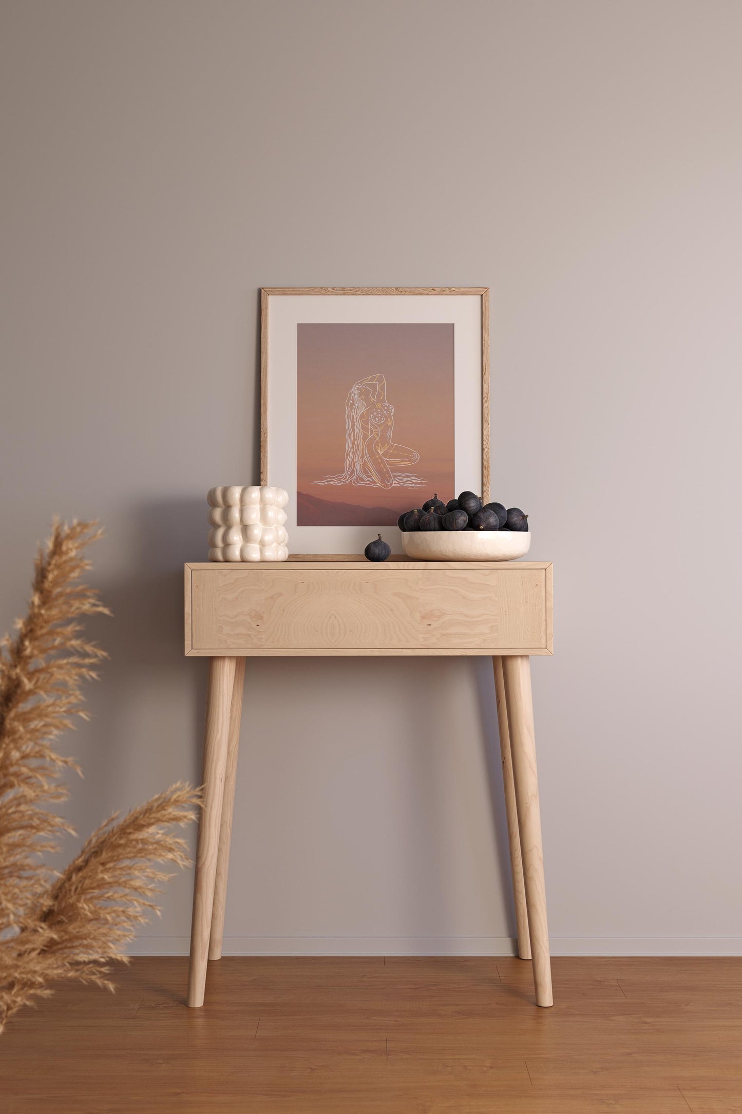 Rebirth Goddess Print |  Spiritual Decor | Divine Feminine Art